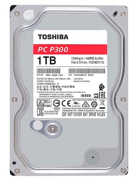 Disco Duro Toshiba 1 TB Nuevo 3.5 Empaque Retail Sata3 Hdwd110Xzsta