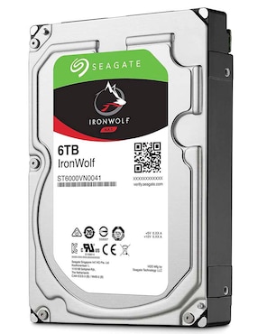 Disco Duro Seagate 6 TB Nuevo Ironwolf (Nas) 3.5 Sata3 5900Rpm St6000Vn0041