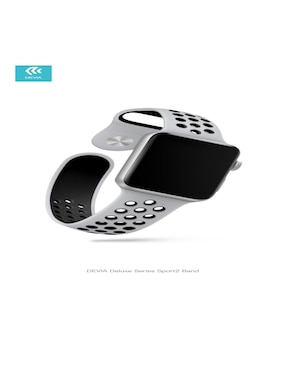 Correa Extensible Devia Apple Watch Sport con Orificios 42mm 44mm