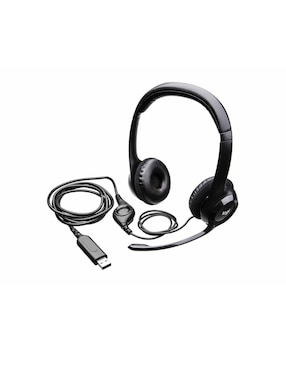 Audífonos logitech Alámbrico H390 con Cancelación de ruido