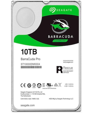 Disco Duro Interno 10TB Seagate Barracuda Pro 3.5