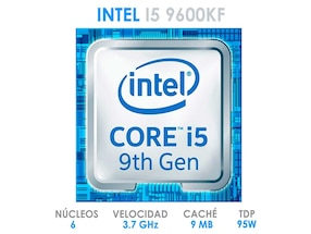 Procesador Intel I5 9600KF 3.70 GHz 9MB Cache Socket 1151