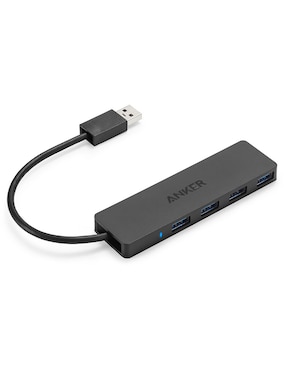 Adaptador Hub Slim 4 Puertos USB 3.0