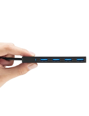 Adaptador Hub Slim 4 Puertos USB 3.0