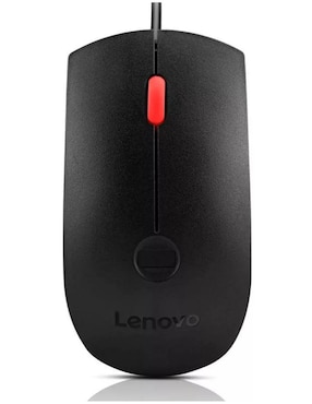 Mouse Óptico Lenovo Biométrico 1600DPI USB Alámbrico Negro 4Y50Q64661