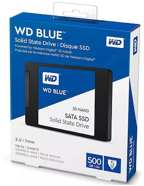 Disco Duro Externo Western Digital Capacidad 500 GB