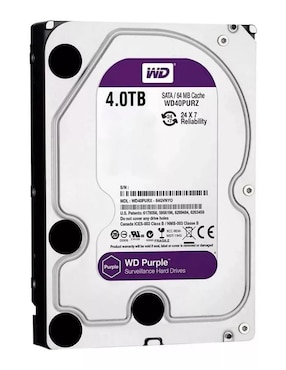 Disco duro externo Western Digital capacidad 4 TB