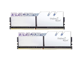 Memoria RAM Gskill DDR4 Trident Z Royal Plata 16GB Kit 2X8Gb 3000Mhz RGB