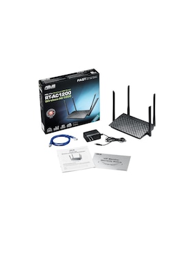 Router Inalámbrico Asus RT-AC1200 AC1200 Dual Band 802.11ac 867 Mbps