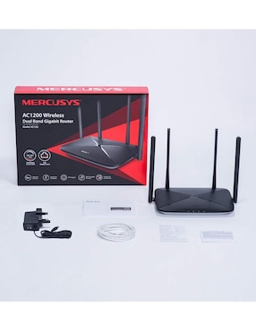 Router Inalámbrico Mercusys AC12G AC1200 Dual Band 802.11ac 1200Mbps