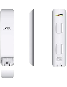 Antena CPE UBIQUITI NanoStation locoM5 5GHz 150Mbps 10Km Exterior Punto a Punto