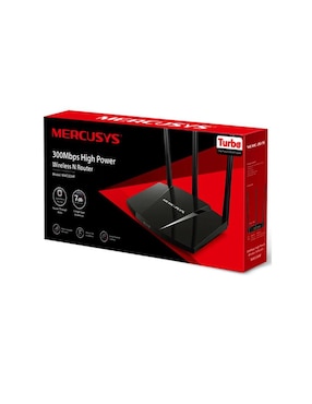 Router Inalámbrico Mercusys MW330HP N300 2.4GHz 802.11n 300Mbps