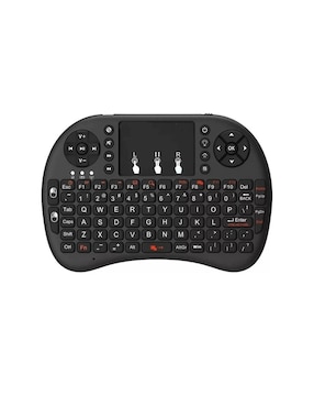 Mini Teclado Inalámbrico LED Ñ Mouse Touchpad TV Box Smart TV