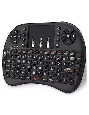 Mini Teclado Inalámbrico LED Ñ Mouse Touchpad TV Box Smart TV