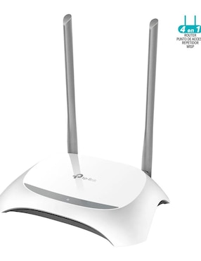 Router Inalámbrico TP-Link TL-WR840N N300 2.4GHz 802.11n 300Mbps