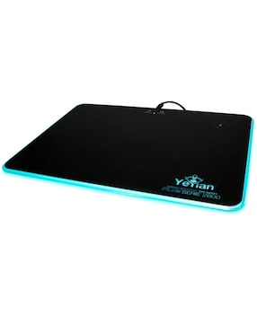 Mousepad Gamer Yeyian Rígido Carga Inalámbrica RGB USB