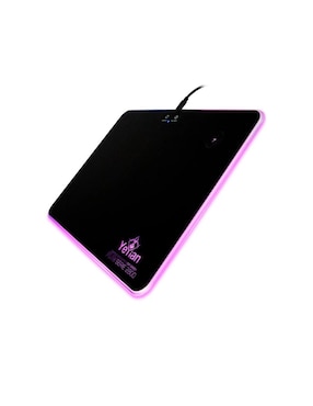Mousepad Gamer Yeyian Rígido Carga Inalámbrica RGB USB