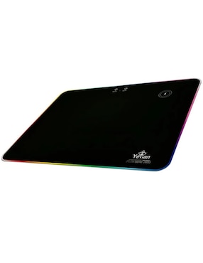 Mousepad Gamer Yeyian Rígido Carga Inalámbrica RGB USB