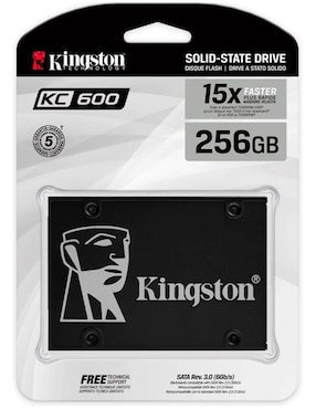 Unidad SSD Kingston capacidad 512 GB