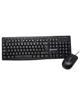 Set Gamer Naceb Teclado Y Mouse NA-112 Alámbrico USB ESP. Negro