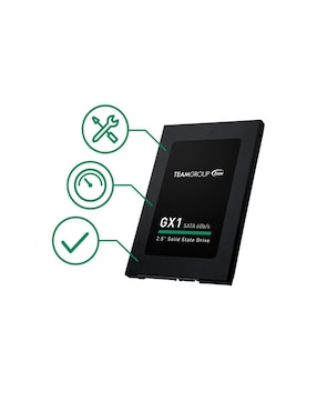 Disco duro externo Team Group capacidad 240 GB