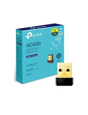 Adaptador Inalámbrico USB TP-Link Archer T2U Nano Dual Band 802.11ac 600Mbps