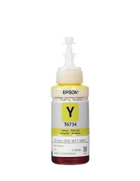 Bote de Tinta Epson T673 amarillo para L800 L805 L850 L1800