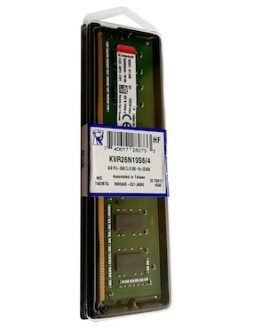 Memoria RAM DDR4 4GB 2666MHz Kingston Premier KVR26N19S6/4