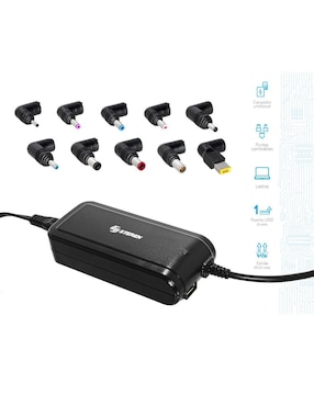 Adaptador de Corriente Steren Tipo A 2.0 Compatible con Laptops