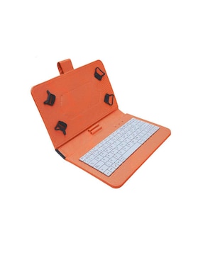 Estuche para Tablet Greenleaf 7 Pulgadas con Teclado naranja 18-1629OR