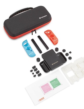 Set de Inicio Starter Kit Verbatin para Nintendo Switch Regalo Audífonos Bluetooth