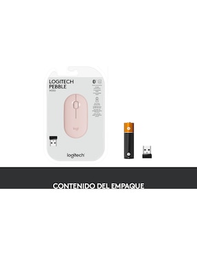 Mouse Inalámbrico Logitech pebble m350 910-005769