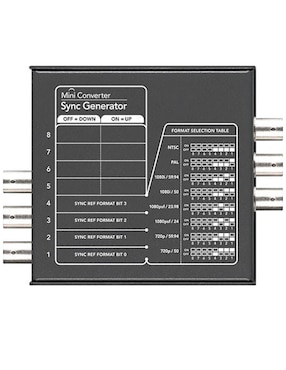 Dispositivo Black Magic Mini Converter Sync Generator