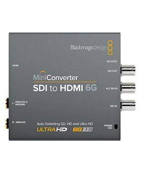 Dispositivo Black Magic Mini Converter HDMI To SDI 6G