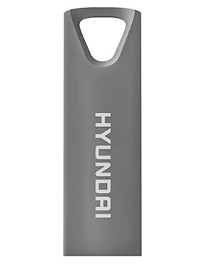 Memoria USB 32GB 2.0 Hyundai Bravo Deluxe Flash Drive Metal Gris U2BK/32GASG