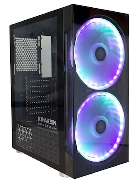 Gabinete Gamer Balam Rush Kraken RGB Cristal BR-929608