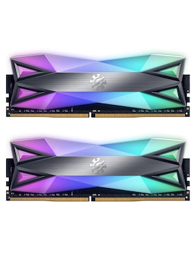 Memoria RAM DDR4 16 GB 4133 MHz XPG Spectrix D60G RGB Disipador 2 X 8 GB AX4U413338G19J-DT60