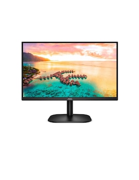 Monitor 24 Pulgadas AOC Full HD LED HDMI VGA 7MS 75Hz FlickerFree 24B2XH