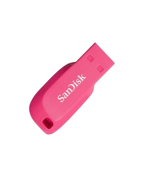 Memoria USB 16GB SanDisk Cruzer Blade USB 2.0 SDCZ50C-016G-B35PE Rosa