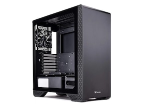 Gabinete Thermaltake S300 TG Snow Cristal Templado Negro CA-1P5-00M1WN-00