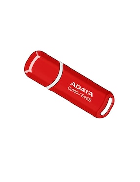 Memoria USB 64GB 3.1 Adata UV150 Flash Drive rojo AUV150-64G-RRD