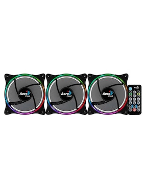 Set 3 Ventiladores Aerocool Eclipse 12 Pro ARGB 120mm