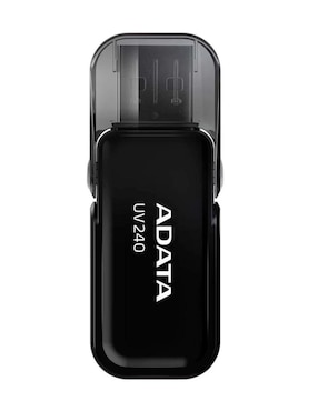 Memoria USB 64GB Adata UV240 2.0 Flash Drive Negro AUV240-64G-RBK