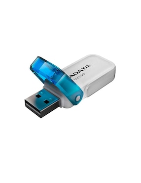 Memoria USB 32GB Adata UV240 2.0 Flash Drive blanco AUV240-32G-RWH