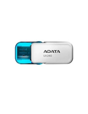 Memoria USB 32GB Adata UV240 2.0 Flash Drive blanco AUV240-32G-RWH