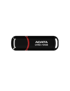 Memoria USB 64GB 3.1 Adata UV150 Flash Drive Negro AUV150-64G-RBK