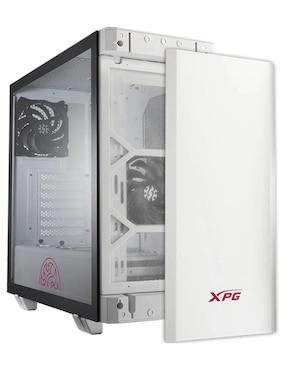 Gabinete Gamer XPG Invader Cristal Templado RGB Blanco INVADER-WHCWW