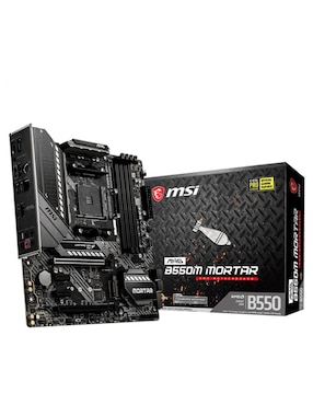 Tarjeta Madre MSI MAG B550M Mortar WiFi AM4 DDR4 Micro ATX