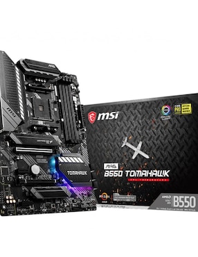 Tarjeta Madre MSI MAG B550 TOMAHAWK AM4 DDR4 ATX