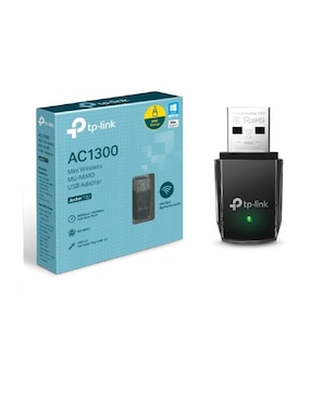 Adaptador Inalámbrico USB TP-Link Archer T3U Dual Band 802.11ac 1300Mbps